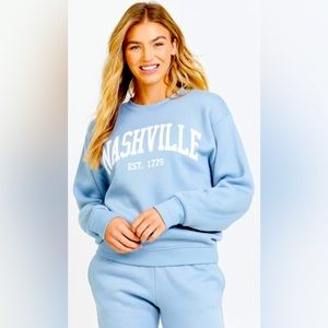 ✨ Altar’d State Nashville Fleece Crewneck